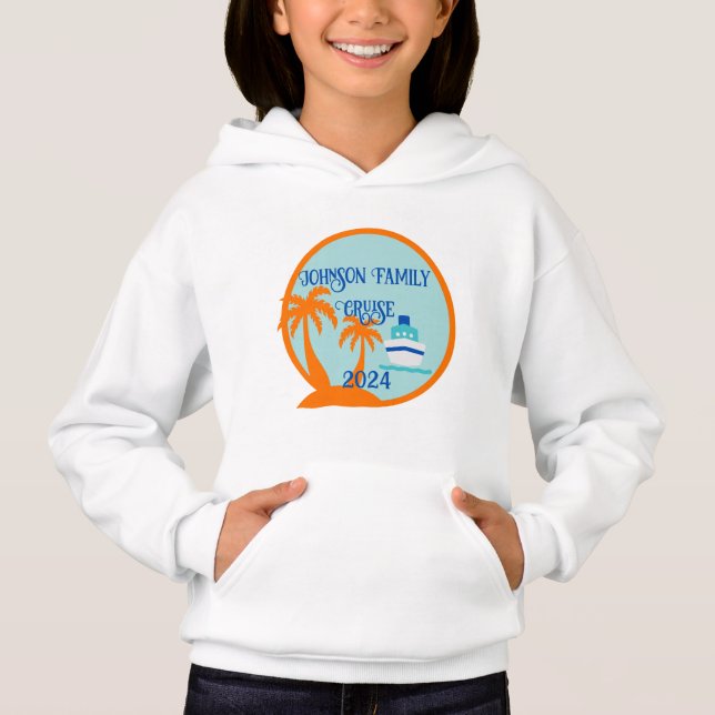 Anpassningsbar Family Cruise T Shirt (Framsida)