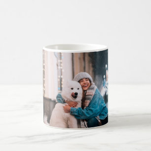 Anpassningsbar Family eller Pet Photo Kaffemugg