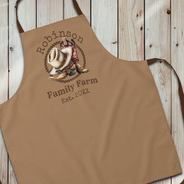 Anpassningsbar Family Farm Western CowboyBoots