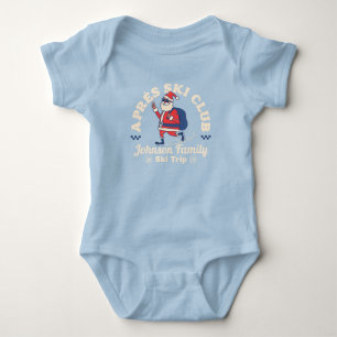 Anpassningsbar Family Friends Group Ski Resa Snowb T Shirt
