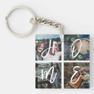Anpassningsbar Family Photo Collage Calligraphy HO