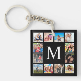 Anpassningsbar Family Photo Collage Personlig Blac