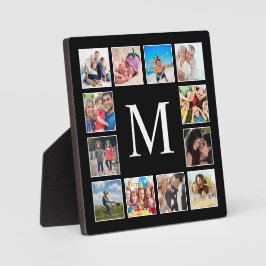 Anpassningsbar Family Photo Collage Personlig Blac