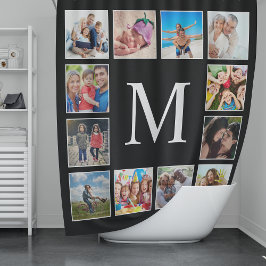 Anpassningsbar Family Photo Collage Personlig Blac
