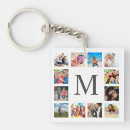 Anpassningsbar Family Photo Collage Personlig Whit