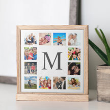 Anpassningsbar Family Photo Collage Personlig Whit