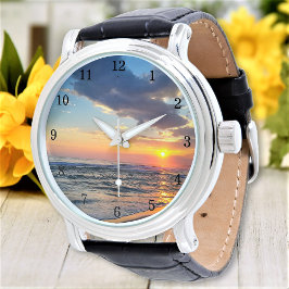 Anpassningsbar Family Photo Personlig Armbandsur