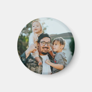 Anpassningsbar Family Photo Personlig Magnet
