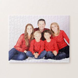 Anpassningsbar Family Photo Porträtt Pussel