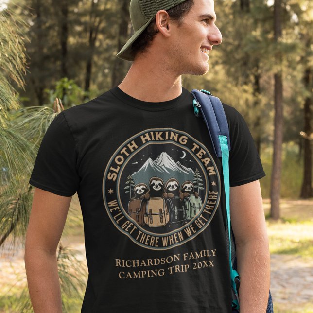 Anpassningsbar Family Reunion Camping Resa T Shirt (Skapare uppladdad)