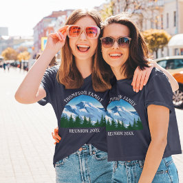 Anpassningsbar Family Reunion Colorado Mountains W T Shirt