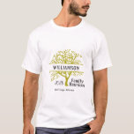 Anpassningsbar Family Reunion Genealogy Träd Match T Shirt<br><div class="desc">Anpassningsbar Family Reunion Genealogy Träd Matching T-Shirt. Finns i många storlekar och stilar. Enkelt anpassade. Alla speciella förfrågningar eller designfrågor,  skicka bara en chatta eller ett e-postmeddelande till charmdesignstudio@rcn.com så hjälper vi oss gärna.</div>