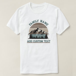Anpassningsbar Family Reunion Mountain Road Resa C T Shirt