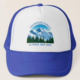 Anpassningsbar Family Reunion Resa Mountain Forest Keps