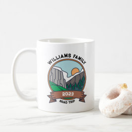 Anpassningsbar Family Reunion Road Resa Mountain Kaffemugg