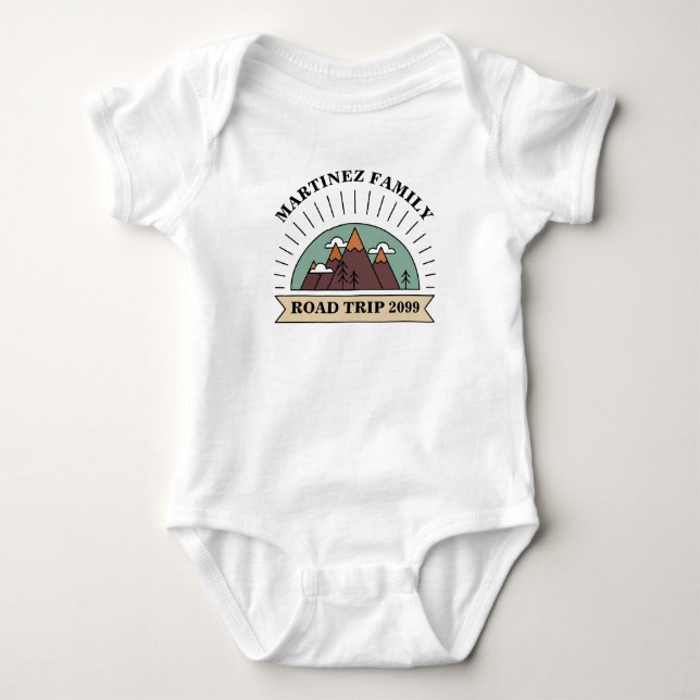 Anpassningsbar Family Reunion Road Resa Mountain S T Shirt (Framsida)
