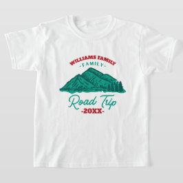 anpassningsbar Family Reunion Road Resa T Shirt