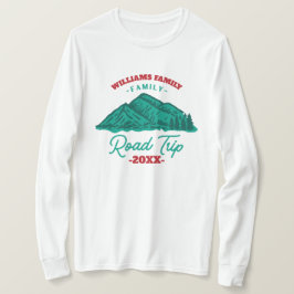 anpassningsbar Family Reunion Road Resa T Shirt