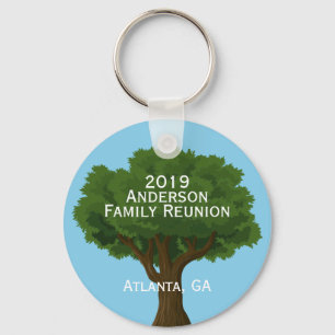 Anpassningsbar Family Reunion Souvenir Nyckelring