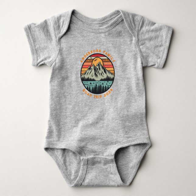Anpassningsbar Family Road Resa Vacation Reunion T Shirt (Framsida)