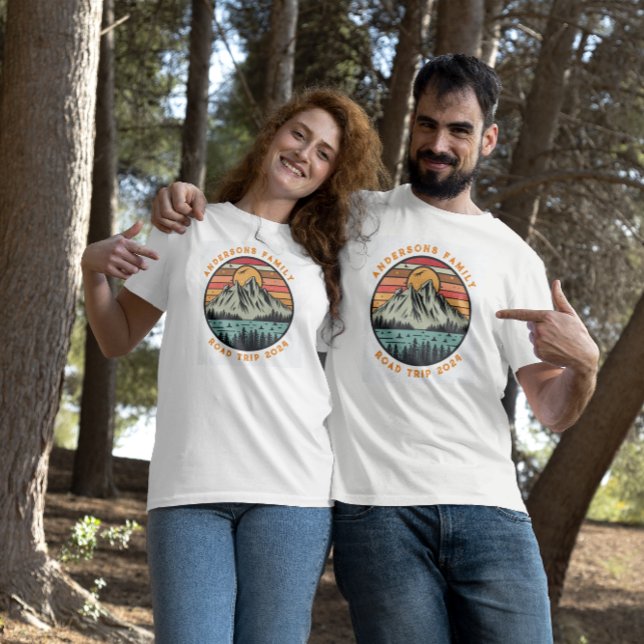 Anpassningsbar Family Road Resa Vacation Reunion W T Shirt (Skapare uppladdad)