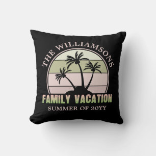 Anpassningsbar Family Vacation Beach Tropical Isla Kudde