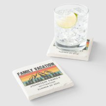 Anpassningsbar Family Vacation Mountains Hiking Ca