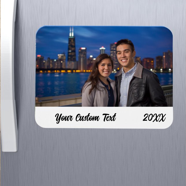 Anpassningsbar Family Vacation Photo Refrigerator Magnet (Skapare uppladdad)