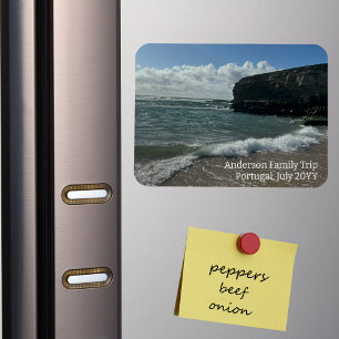 Anpassningsbar Family Vacation Photo Refrigerator  Magnet