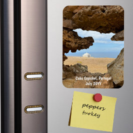 Anpassningsbar Family Vacation Photo Refrigerator Magnet