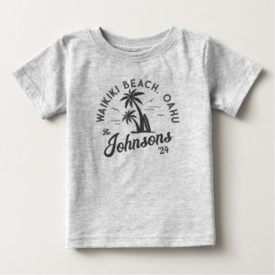 Anpassningsbar Family Vacation Sommarbussgruppen R T Shirt