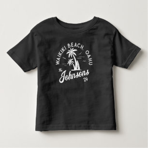Anpassningsbar Family Vacation Sommarbussgruppen R T Shirt