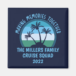 Anpassningsbar Family Vacation Sommarreunion Beach Magnet