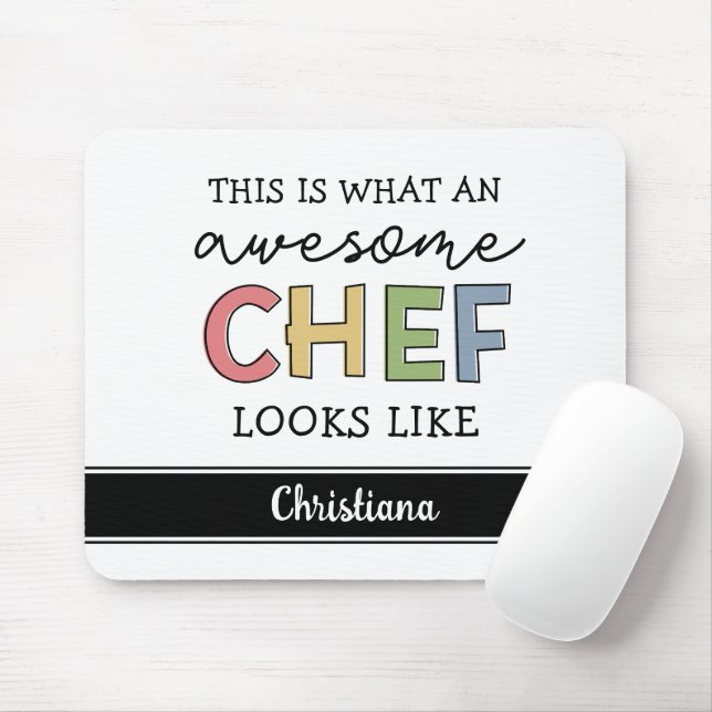 Anpassningsbar Fantastisk Chef Gifts | Bästa Chef  Musmatta (Med mus)