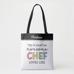 Anpassningsbar Fantastisk Chef Gifts Bästa Chef Tygkasse