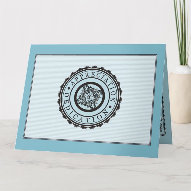 Anpassningsbar färg 10-årig arbetsförmedling kort (Framsida)