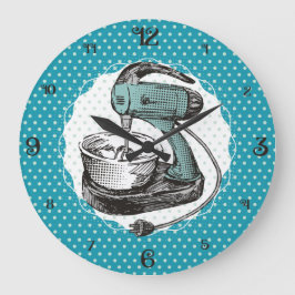 Anpassningsbar färg-återmatare, köksklocka för gig stor klocka