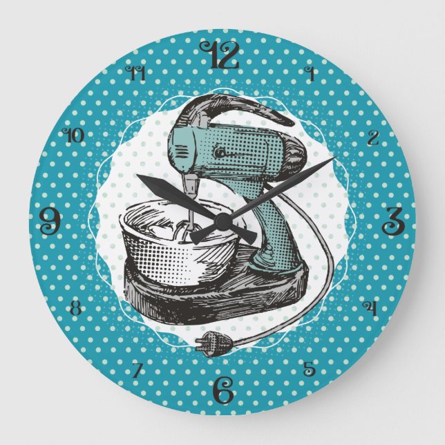 Anpassningsbar färg-återmatare, köksklocka för gig stor klocka (Framsida)