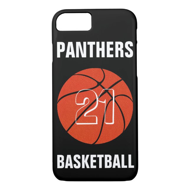 Anpassningsbar Färg Basketball iphone case Cover Case-Mate iPhone Skal (Baksida)