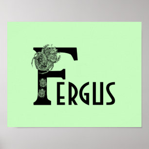 Anpassningsbar färg beetle monogram brev kryp Nurs Poster