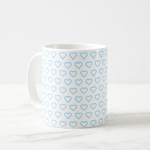 Anpassningsbar Färg Coffee Mugg med hearts - Kärle