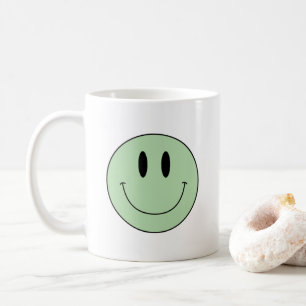 Anpassningsbar Färg eller Mönster SMILIE ANSIKTE-k Kaffemugg