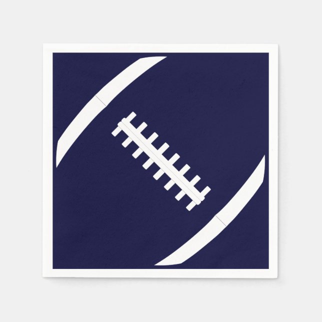 Anpassningsbar Färg Football Team Party Cocktail N Pappersservett (Framsidan)