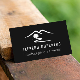 Anpassningsbar Färg Gardener Landscaping Affärskor Visitkort