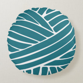 Anpassningsbar Färg-garn - handdraget garn Boll Rund Kudde