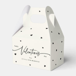 Anpassningsbar Färg Glad Alla hjärtans dag + Hjärt Presentaskar