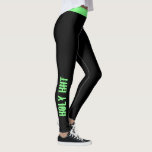 Anpassningsbar Färg | "Heliga Hiit"-workout Leggings<br><div class="desc">Utformning av roligt och trendig. Du kan antingen sten Heligan Hiit eller lägga till en egen anpassningsbar. Välj ditt äldre färg och färg genom att klicka på "anpassa det" och sedan på den lilla öga-pipetten. Behöver du hjälp med att anpassa produkten? Använda kontaktknappen nedan så kommer vi att kontakta dig...</div>