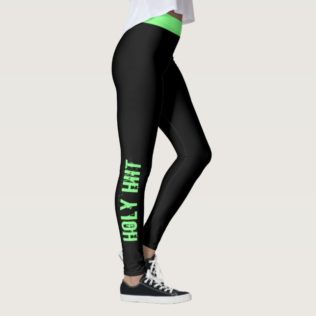 Anpassningsbar Färg | "Heliga Hiit"-workout Leggings (Höger)