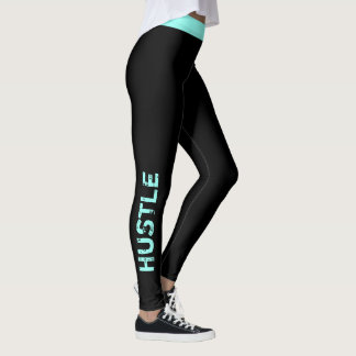Anpassningsbar Färg | "Hustle" Workout Leggings