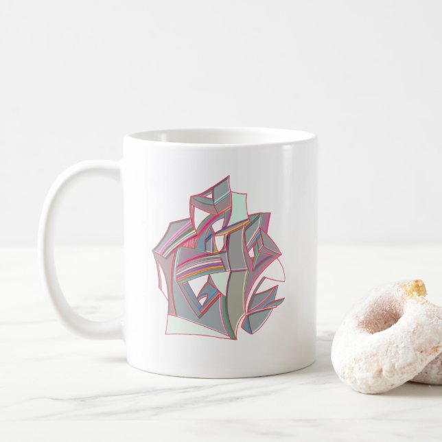 Anpassningsbar Färg Kaffemugg (Med munk)
